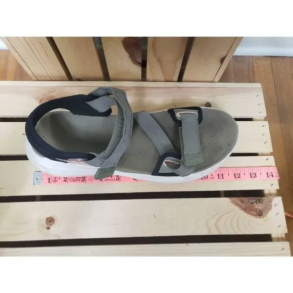 Teva Women's Zymic Adjustable Sandals Green Size 11 - Picture 3 of 13